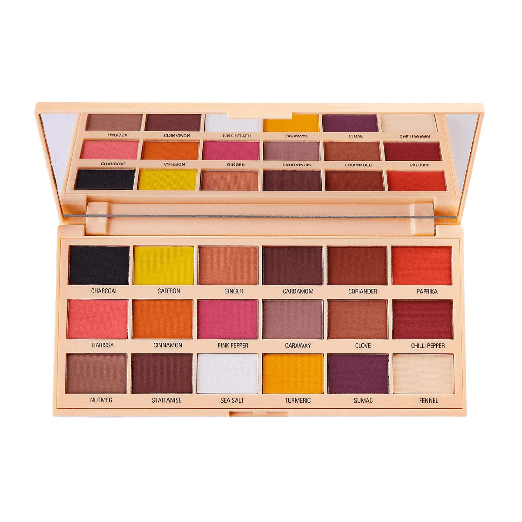 アイシャドウ I Heart Makeup Revolution Amazon.com : I Heart Makeup Revolution Eyeshadow Palette, Cinnamon